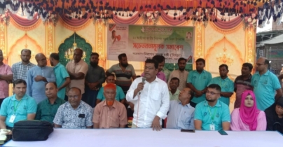 শিবগঞ্জে নিরাপদ সড়ক নিশ্চিতে নিসচার সচেতনতামূলক সমাবেশ